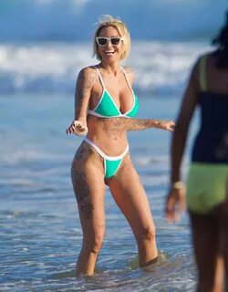 TINA LOUISE in Bikini at a Beach 04/30/2021 - HawtCelebs