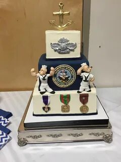 Navy retirement ceremony cake Military cake, Retirement cake