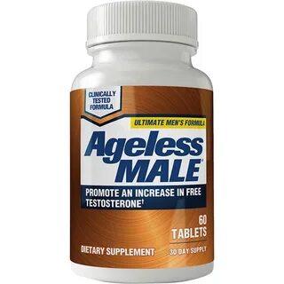New Vitality Ageless Male Testosterone Booster 60 Ct Vitamin