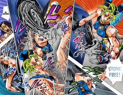 JoJo's Bizarre Adventure Part 6 - Stone Ocean Official Color