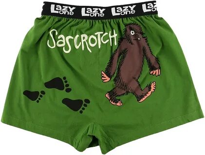 Lazy One Funny Boxers, Novelty Boxer Shorts, Humorous Underw