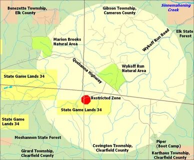 File:Quehanna Wild Area map.png - Wikipedia Republished // W