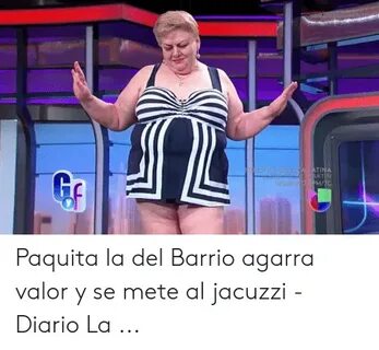 A LATINA Paquita La Del Barrio Agarra Valor Y Se Mete Al Jac