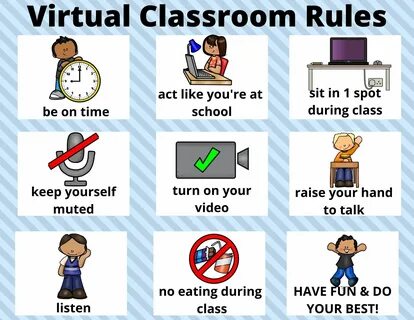 Virtual Classroom Rules