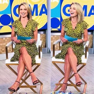 Her Calves Muscle Legs: Amy Robach Stunning Legs Update #202