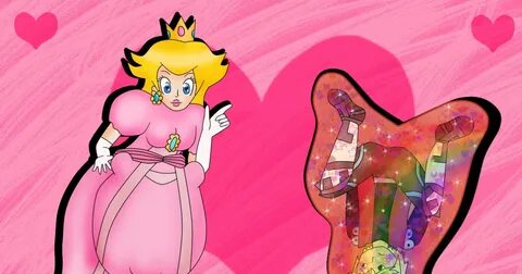 vore, belly inflation, princess peach / Feminine to the VORE