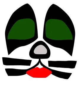 peter criss cat KISS art Kiss band, Kiss band makeup, Makeup