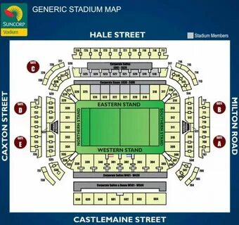 suncorp stadium seating plan seat numbers Stadium, Map, How 