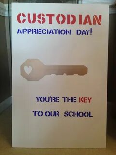 Pin by Angie Vaughn on Custodian Appreciation Ideas Teacher 