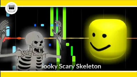 Spooky Scary Skeletons - LyricWulf (Roblox Death Sound) - Yo