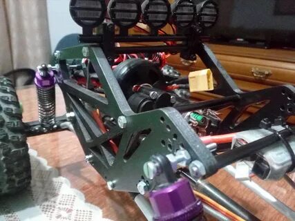 Rc crawler chassis 3D Print Model 3d printing, Print models,