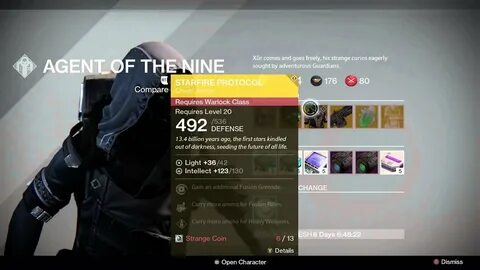 Destiny What Xur Selling Tower August - YouTube