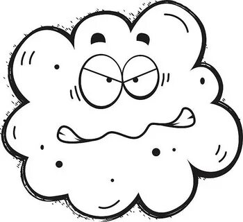Clip Art Of A Fart Clouds Сток видеоклипы - iStock