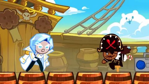 Cookie Run Captain Ice Cookie vs. Pirate Cookie - YouTube