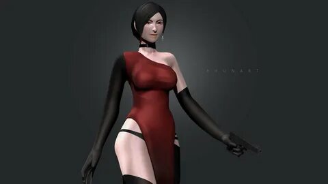 ArtStation - Resident Evil Ada Wong FanArt