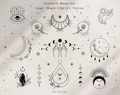 moon phases tattoo moon crystal svg moon phases logo moon ph