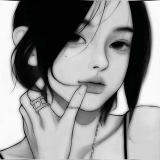 Asian girl crying drawing