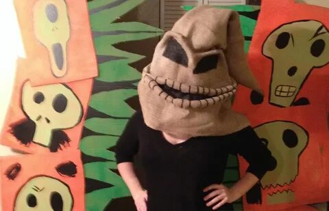 Oogie Boogie Mask - Mad Like Alyce Oogie boogie costume, Oog