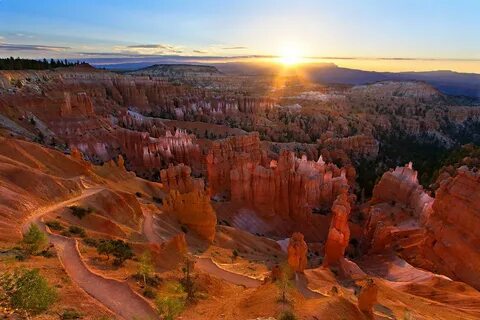 Фото Bryce Canyon National Park Utah закат - бесплатные карт