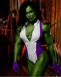 She-Hulk by Harvi Monroe (expect photoshop to her skin inste