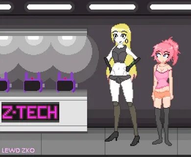 Pixel girls and mind control helmets Lewd-Zko - GIF on Imgur