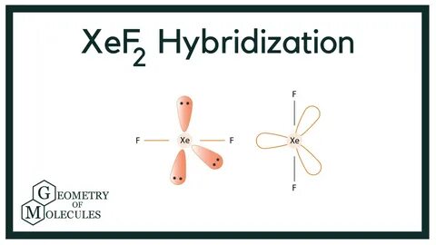 Hybridization of XeF2 (Xenon Difluoride)