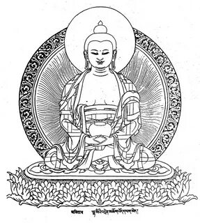 Буддийский альбом по основам рисования, танкописи, символики