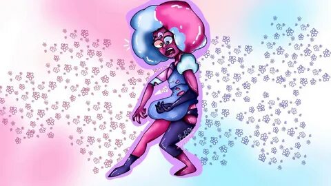 Steven Universe - Garnet first fusion (speedpaint) - YouTube