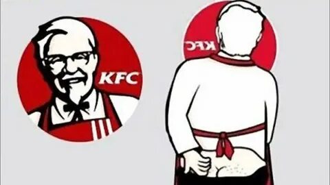 The dark truth about the KFC logo. - YouTube