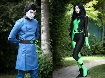 Costest Shego and Dr. Drakken from Kim Possible Cosplay Amin