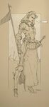 ArtStation - Doodle - Female Medieval Concept Knight - Armor
