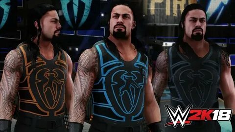 ROMAN REIGNS 3 ATTIRE DLC PACK (WRESTLEMANIA/BACKLASH/GRR) -