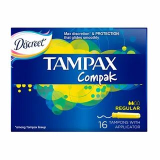 Tampax Compak regular тампоны с аппликатором цена в СПб от 1
