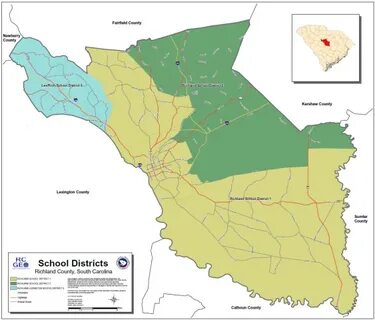 School Districts Richland County GIS