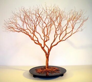 Copper Tree Sculptures (15/16)