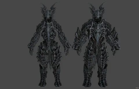 Skyrim' Alduin's Scale Armor set XPS ONLY!!! by lezisell on 