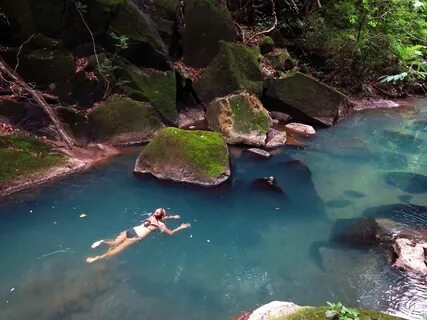 Swim in a natural hot spring river at Rio Perdido Visit cost