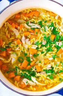 Ultra-Satisfying Chicken Noodle Soup Recipe Chicken noodle s