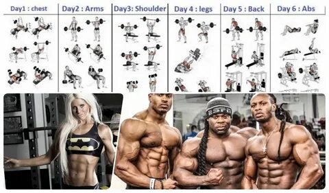 Do This Complete 6 Days Workout Routine To Change Your Body 