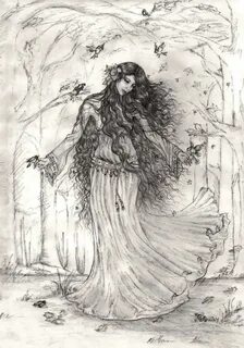 Melian the maia by lomehir Tolkien art, Middle earth art, Ar