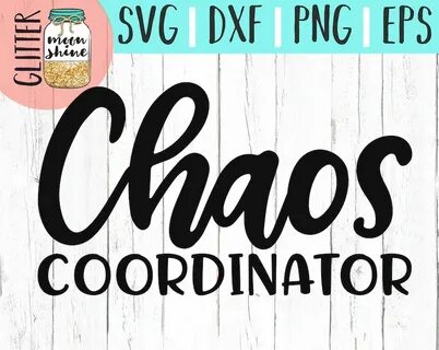 Chaos Coordinator svg eps dxf png Files for Cutting Machines