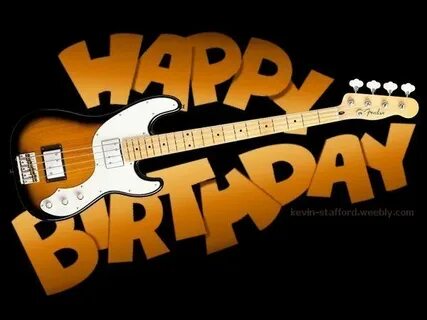 Happy Birthday, Bass Guitar, Fender Precision Happy birthday