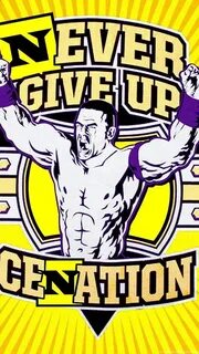 Wallpapers John Cena Wwe Never Give Up Cenation Logo 1680x10