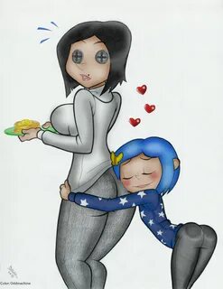 Xbooru - ass blue hair breasts coraline coraline jones food 