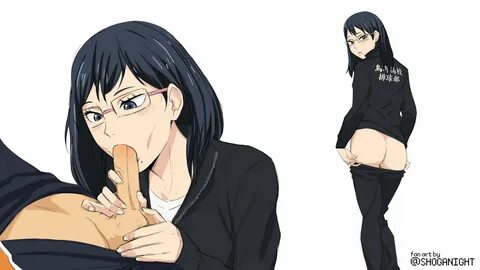 shoganight, shimizu kiyoko, haikyuu!!, highres, translated, 