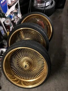 Dayton wire wheels Custom wheels and tires, Gold wheels, Rim