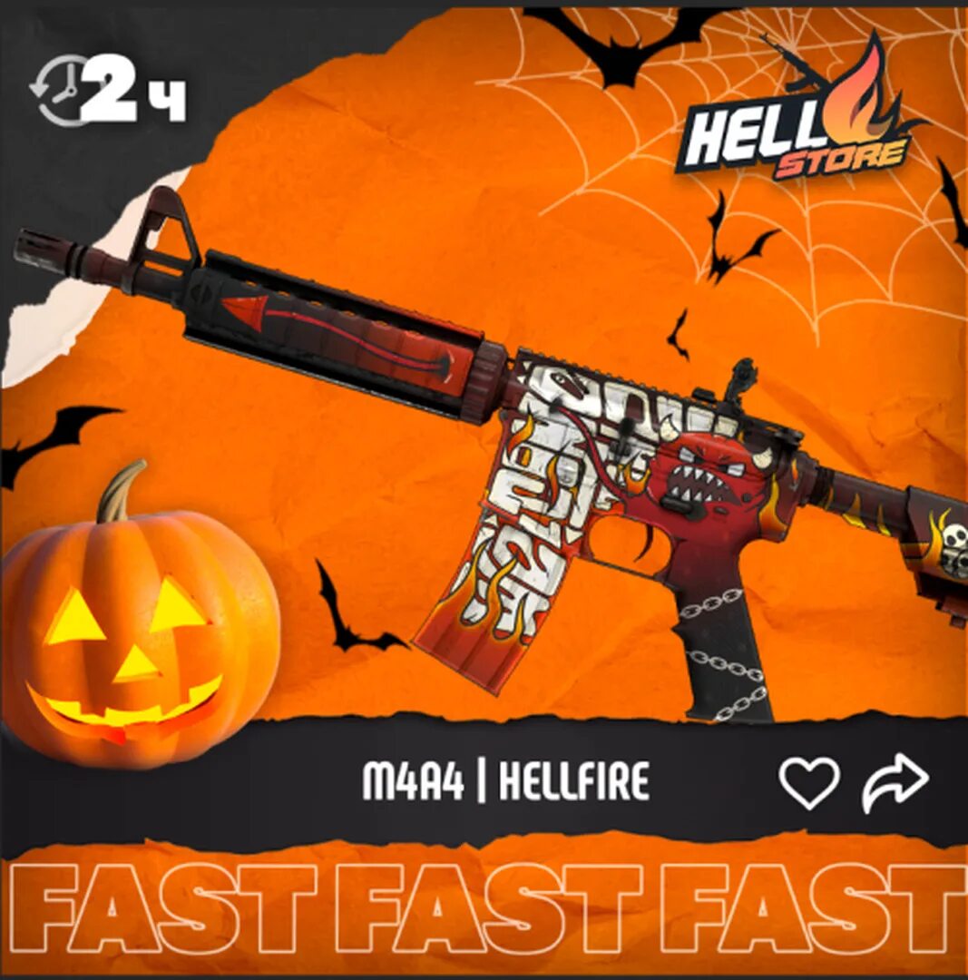 M4a4 hellfire фото 15