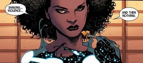 Monica Rambeau - The Blaster Leader. An expert tactician and