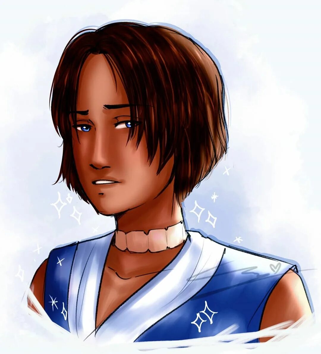 Instagram'da `\(ツ)/`: "Have Sokka with his hair down (*...