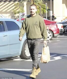 Shia LaBeouf shops at Gelson's Market with mother Shayna and
